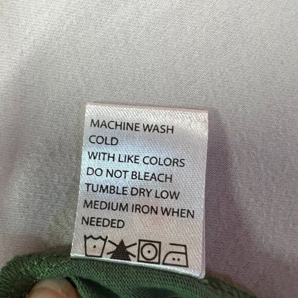 Free Planet Woman's Tank Top in Green Size S made from 100% Organic Cotton - Picture 5 of 5